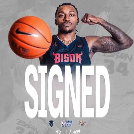 Howard alum Bryce Harris looks to hone skills with Oklahoma City Thunder during NBA summer league